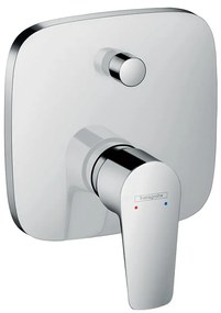 Hansgrohe Talis E, páková vaňová batéria pod omietku s prepínačom pre 2 telesá, chrómová, HAN-71745000