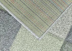 Koberce Breno Kusový koberec PORTLAND 1923/RT46, zelená, viacfarebná,200 x 285 cm