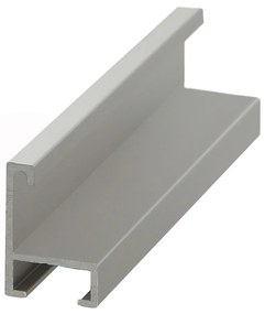 DANTIK rám na obraz 40x50 | ALU Stříbrná matná (Plexi Čiré)