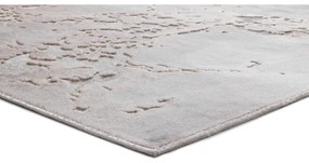 Sivo-béžový koberec z viskózy Universal Margot Marble, 200 x 300 cm