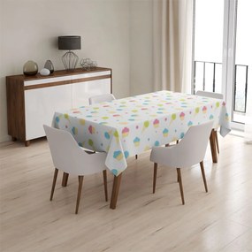 Sablio Obrus Zmrzlinky a muffiny - 130x130 cm