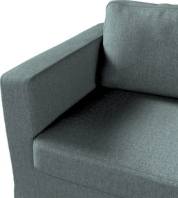 Poťah na sedačku Karlstad (nerozkladáci, 3-miestný, dlhý) farba produktu modrá látka zapletaná