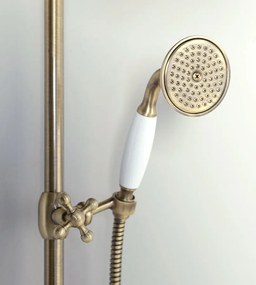 Sapho Sapho, ANTEA sprchový stĺp s termostatickou batériou, bronz, SET046