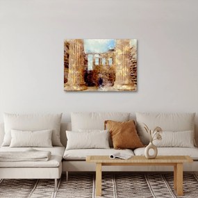 Obraz - Érechthéion, Atény, Grécko (70x50 cm)