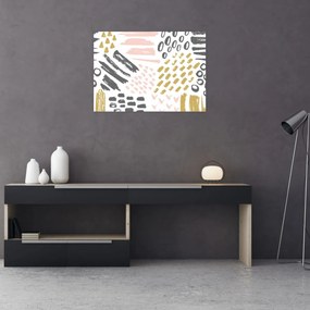 Obraz - Abstraktné ťahy (70x50 cm)