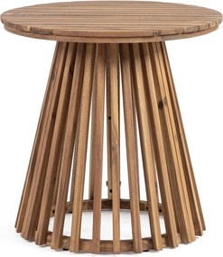 Okrúhly záhradný stolík z masívu akácie ø 50 cm Rodano – Bizzotto