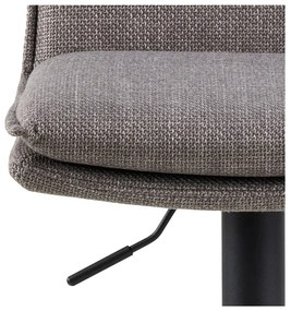 Sivé otočné barové stoličky v súprave 2 ks 107 cm Flynn – Actona