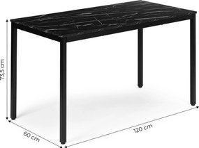 Jídelní stůl Bridge 120 cm - výber z 6 prevedení