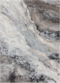 Dywany Łuszczów, Kusový koberec Fusion 9613 l. grey/dark grey, 240x330, šedá, kancelária