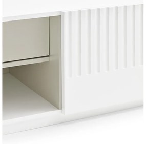 Biela TV komoda Teulat Doric