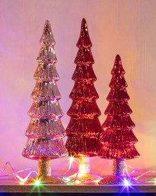Dekorácia Red Christmas Tree 36cm