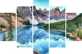 Obraz - Moraine lake (150x105 cm)