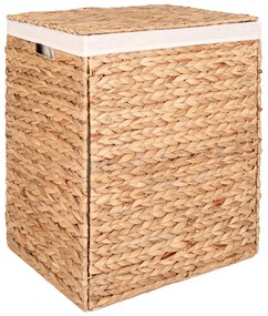 Kôš na bielizeň z vodného hyacintu v prírodnej farbe Passo – House Nordic