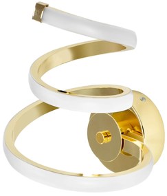 Toolight Toolight, LED nástenné svietidlo s neutrálnym svetlom 4000K 14W APP1053-W, zlatá, OSW-01070