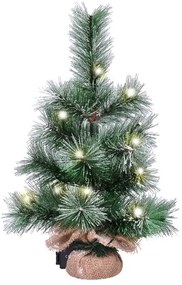 Solight 1V238 - LED Vonkajšia vianočná dekorácia 15xLED/3xAA stromček IP44