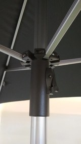 Doppler Gastro Magic Junior 240x240 cm bez volánu - záhradný slnečník - 2. akosti (S249)