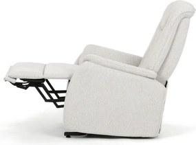 Polohovacie kreslo béžové, elektrické TV-L8963 CRM2