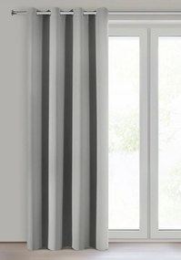 ZATEMŇOVACÍ ZÁVES NA KRÚŽKOCH ADLEY 135X250 CM STRIEBORNÁ