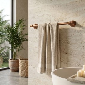 Rea Aristo, vešiak na uterák 60cm, medená matná, REA-98500