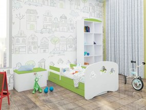 Raj posteli DETSKÁ POSTEĽ HAPPY DESIGN SO ZÁSUVKOU L10 200/90 - TRI AUTÁ