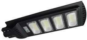 LED Solárna pouličná lampa so senzorom STREET LED/15W/3,2V IP65 + DO