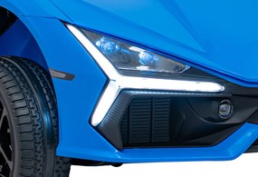 Ramiz Lamborghini Revuelto XL vozidlo Modrá