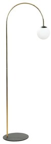 Zuma Line 1223 - Stojacia lampa BOW 1xE14/10W/230V zlatá/čierna
