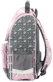 Školský set Panda With Love – 5-dielna súprava s taškou, peračníkom, vreckom a doplnkami