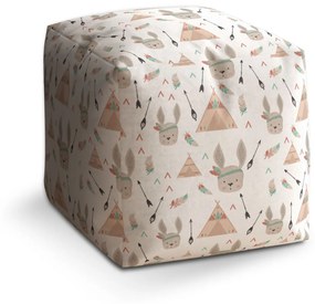 Sablio Taburet Zajace pri stane: 40x40x40 cm
