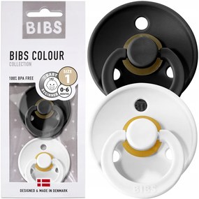 Kaučukové cumlíky BIBS Colour 0m+ 2ks Farba: béžová-tyrkysová