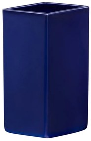 Váza Ruutu 180mm, keramická / tmavo modrá