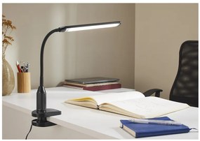 LIVARNO home LED lampa (čierna, upínacia lampa) (100365101)