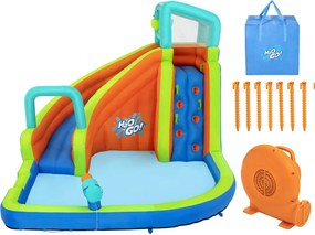 Producent niezdefiniowany Bestway vodné ihrisko H2O Go 365 x 320 x 270 cm so šmýkačkou a striekačkou 53408