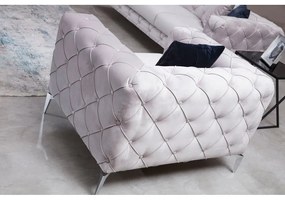 Svetlosivé kreslo Como – Artie