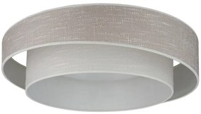 Brilagi - LED stmievateľné svietidlo DOVER SHINE LED/24W/230V sivá/krémová + diaľkový ovládač