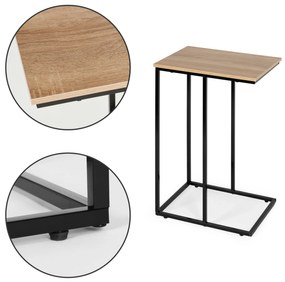 ModernHome Pojazdný odkladací stolík - kovový rám
