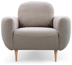 Kreslo Bohan (taupe). Vlastná spoľahlivá doprava až k Vám domov. 1098193