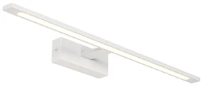 Nástenná lampa biela 62 cm vrátane LED IP44 - Jerre