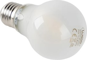 Sada 5 LED žiaroviek E27 s vláknom mliečne sklo A60 2W 180lm 2700K