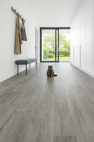 Beaulieu International Group, PVC podlaha - lino Master X 2958, na mieru, šíře 2m,4m, šedá, pvc, chodba / predsieň