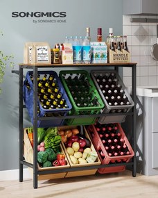 Regál na prepravky BSC363K01