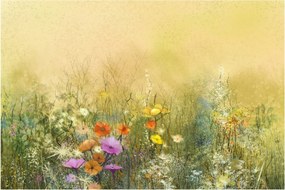 Obraz - Maľovaná lúka (90x60 cm)