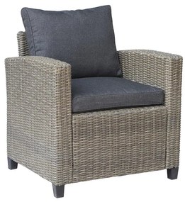 Kreslo technoratan Stockholm šedý