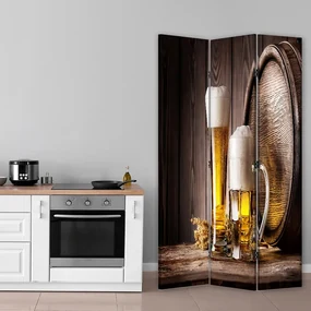 Gario Paraván Pivo Rozmery: 180 x 170 cm, Prevedenie: Otočný paraván 360°