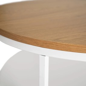 PROXIMA.store - Nadčasový okrúhly konferenčný stolík BEST FARBA: biela