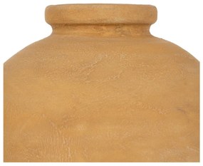 Keramická vysoká váza v horčicovej farbe (výška 60 cm) Eufen – Ixia