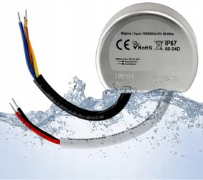 BERGE LED zdroj do boxu - 12V - 10W - 0,83A - IP67