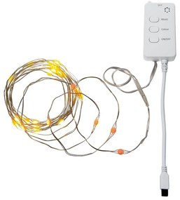 Svetelná reťaz počet žiaroviek 30 ks na USB dĺžka 300 cm Smart Strip – Star Trading