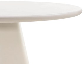 Jídelní kulatý stůl Aurora 120 cm ecru