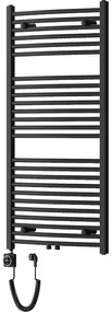 Mexen Ares, elektrické vykurovacie teleso 1200 x 600 mm, 600 W, čierna, W102-1200-600-6600-70